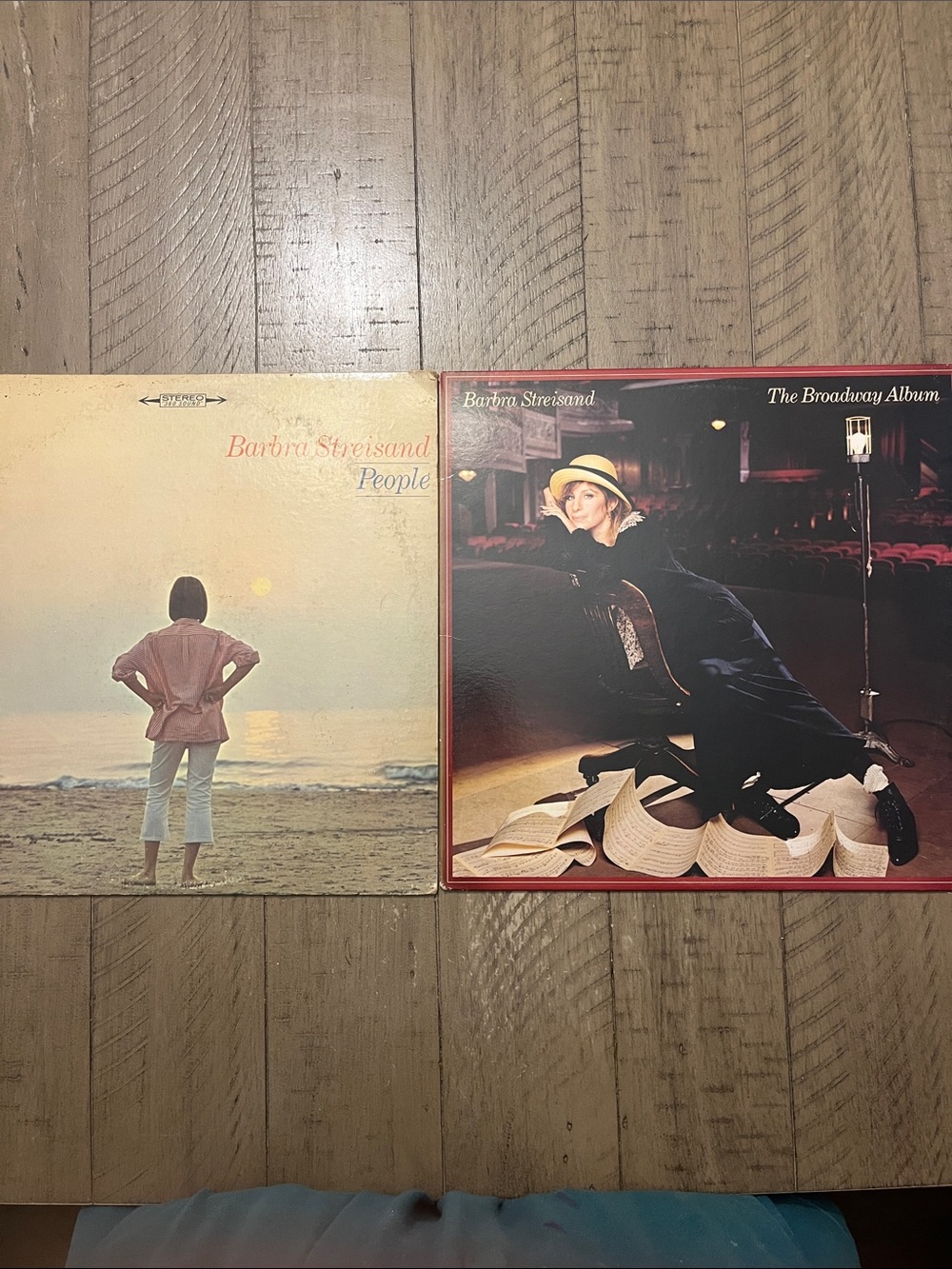 Barbra Streisand Vinyl LPs - People & The Broadway Album